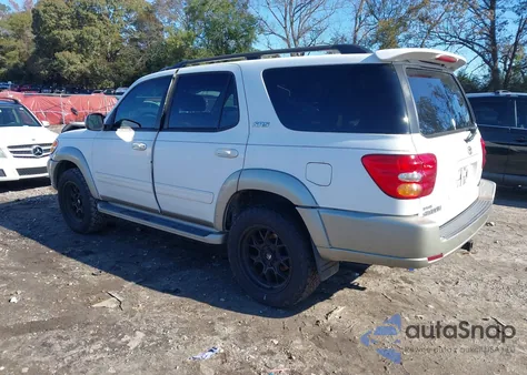 2002 Toyota Sequoia Sr5 V8 from USA, damaged, VIN 5TDZT34A02S087062